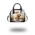 Golden retriever and mushrooms Chic Stylish Shoulder Handbag & Women Totes: Perfect Gift for Girlfriend | Crossbody, Purse, Handbag