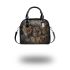 Lions smile with dream catcher shoulder handbag