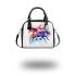 Magical fantasy horse galloping shoulder handbag