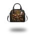 Monkeys smile with dream catcher shoulder handbag