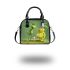 Pigs and yellow grinchy smile toothless like rabbit shoulder handbag