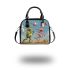 Pinky pigs and grinchy smile toothless shoulder handbag