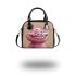 Pinky pigs and yellow grinchy got bucked smile toothless shoulder handbag