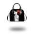 Serene white cat with red ribbon Chic Stylish Shoulder Handbag & Women Totes: Perfect Gift for Girlfriend | Crossbody, Purse, Handbag