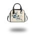 Simple Serenity Captivating Floral Simplicity Chic Stylish Shoulder Handbag & Women Totes: Perfect Gift for Girlfriend | Crossbody, Purse, Handbag