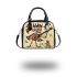 skeleton king dancing with dogs guitar trumpet Shoulder Bag