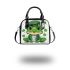 St pansy the frog cute cartoon character shoulder handbag