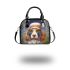 Stylish canine chef shoulder handbag