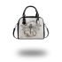 The Dragonfly with music notes in summer Shoulder Handbag