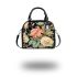 Tranquil Floral Table Setting Shoulder Handbag