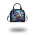 Tranquil Owl Meditation Shoulder Handbag