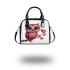 Valentine pink cute owl with big eyes shoulder handbag