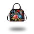 Vibrant Cultural Floral Pattern 1 Shoulder Handbag