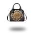 Vibrant Floral Kaleidoscope Shoulder Handbag