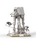 Hoth Ice Planet Battle Set 821 Pieces - AT Walker Snow Scene Model | Collectible Display Building Blocks for Sci-Fi Fans