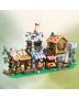 Medieval Town Square Modular Building Block Set – Castle-Era Business Center Toy
