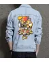 Afrsoul Jean Jacket for Men – Gift for Streetwear Fans – Christmas Gift