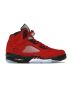 Jordan 5 Retro Raging Bull Red - Bold Retro Basketball Sneakers