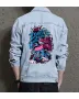 Attack of the Zommbie Unicorn Jean Jacket for Men – Gift for Teen Boys – Christmas Gift