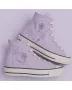 Botanical Print Sneakers for Women – Trendy Footwear for Casual Walks, Graduations – Perfect Gift for Nature Lovers