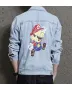 Brothers Retro Denim Jacket for Men – Vintage Gift – Father's Day