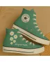 Colorful Daisy Sneakers for Women and Girls – and Comfortable for Casual Walks, Festivals, and Everyday Wear