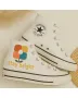 Colorful Floral Sneakers for Women Garden Lovers, Nature Enthusiasts – Comfortable Shoes for Outdoor Walks, Garden Parties Perfect Gift for Plant Moms