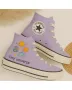 Cosmic Lavender Sneakers for Fashionistas, Trendsetters, Style Enthusiasts – Unique Style for Everyday Wear, Street Style