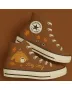Cozy Embroidered Canvas Sneakers for Women, Men, Kids – Stylish Comfort for Everyday Wear, Fall Outings