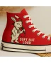 Cute Bunny Print Sneakers for Women and Girls – Comfortable and for Casual Walks, Pet Adoption Events, Perfect Gift for Animal Lovers