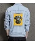 Doggy Jean Jacket for Men – Gift for Skater Guys – Birthday Present