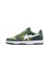 A Bathing Ape Bape SK8 Sta Green White | Stylish Skate Sneakers