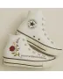 Elegant Floral Print Sneakers for Women – Comfort for Casual Outings, Walks, and Shopping – Perfect Gift for Fashion Enthusiasts