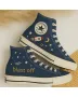 Embroidered Canvas Sneakers for Women, Men, Kids – Stylish and Comfortable Shoes for Casual Outings, Everyday Wear for Weddings & Festivals