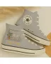 Embroidered Sky Sneakers for Women – Trendy Footwear for Festivals, Casual Walks – Perfect Gift for Fashion-forward Ladies