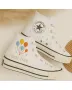 Embroidered Sneakers for Boho Chic Enthusiasts – Stylish Comfort for Casual Outings, Music Festivals
