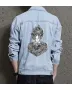 Goku Jean Jacket for Men – Gift for Anime Fans – Christmas Gift