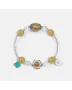 Golden Rutilated Quartz Healing Bracelet for Women – Energy Boosting Crystal Gift for Calmness, Daily Wear & Protection
