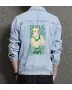 Gunle Street Fighter Denim Jacket for Men - Gift for Gamers - Christmas Present