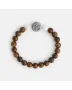 Handcrafted Natural Agarwood Bracelet for Spiritual Gift Buyers – Grounding Energy for Daily Wear, Meditation