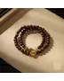 Handcrafted Natural Agarwood Bracelet - Grounding Energy for Daily Wear, Spiritual Gifts