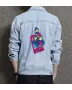Hitana Street Fighter Denim Jacket for Men - Gift for Gamers - Christmas Present