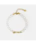 Japanese Akoya Pearl Healing Bracelet for Women – Elegant Energy Jewelry for Calmness, Gift-ready Healing Bracelet for Daily Wear, Meditation