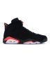 Jordan 6 Retro Infrared Black - Sleek Retro Basketball Sneakers