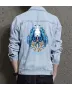 Jujutsu Kaisen 5) Jean Jacket for Men – Gift for Anime Fans – Christmas Gift