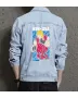 Ken From Street Fighter Denim Jacket for Men - Gift for Fighting Game Fans - Christmas Gift