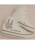 Lavender Lace-up Sneakers for Women – Comfort for Casual Walks, Outdoor Outings – Perfect Gift for Friends