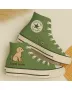 Loyal Love Green Sneakers for Women – Unique Style for Casual Outings, Everyday Wear
