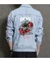 Luffy Snakeman Jean Jacket for Men – Gift for Anime Fans – Birthday Present