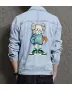 Kaw Men's Casual Denim Jacket for Grandson - Minimalist Design with Campus Style - Gift Idea for Celebration Street Style Lovers
